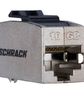 Modul cuplă RJ45-RJ45, ecranat, Class Ea 10 GB, TOOLLESS