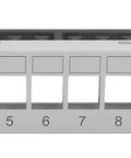 Patchpanel 10" gol pt.12 module Keystone