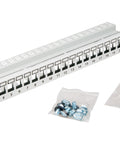 Patchpanel 19" 24 porturi(SFA)(SFB) goale,1UH,RAL7035,scurt