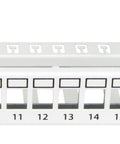 Patchpanel 19" 24 porturi(SFA)(SFB) goale,1UH,RAL7035,scurt