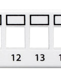Patchpanel 19" 24 porturi(SFA)(SFB) goale,1UH,RAL7035,scurt