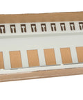 Patchpanel 19" 24 porturi(SFA)(SFB) goale,1UH,RAL7035,scurt
