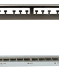 Patchpanel pt. 24 module TOOLLESS LINE, 1UH, 19", RAL7035