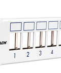 Patchpanel pt. 24 module TOOLLESS LINE, 1UH, 19", RAL7035