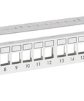 Patchpanel pt. 24 module TOOLLESS LINE, 1UH, 19", RAL7035