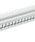 Patchpanel gol 19" pentru 24 module (SFA)(SFB), 1U, RAL7035