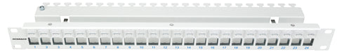 Patchpanel gol 19" pt. 24 module(SFA)(SFB),loc pt. Etichete