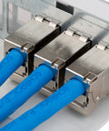Patchpanel gol 19" pt. 24 module(SFA)(SFB),loc pt. Etichete