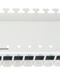 Patchpanel gol 19" pt. 24 module(SFA)(SFB),loc pt. Etichete