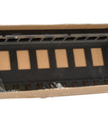 Patchpanel 19" 24 porturi(SFA)(SFB) goale,1UH,negru,scurt