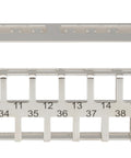 Patchpanel 19" gol pt. 48 module (SFB),1U,oțel