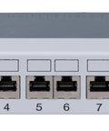 Patchpanel Cat.6 10 GB Class Ea, 10'', ecranat 10xRJ45G