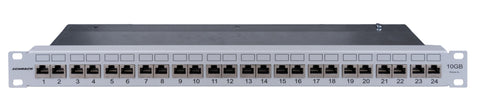 Patchpanel Cat.6 10 GB Class Ea ecranat 24xRJ45G DE-EMBEDDED