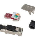 Conector IP20 RJ45G Cat.6a pt. AWG23