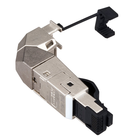 Conector industrial IP20 RJ45G Cat.6a pt. AWG22, 90°