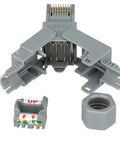 Conector UTP RJ45G Cat.6a instalare pe site