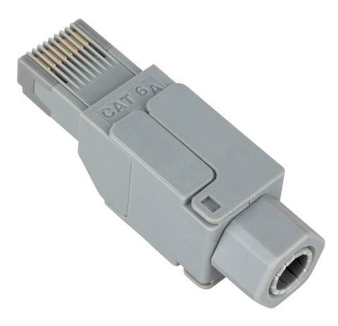 Conector UTP RJ45G Cat.6a instalare pe site