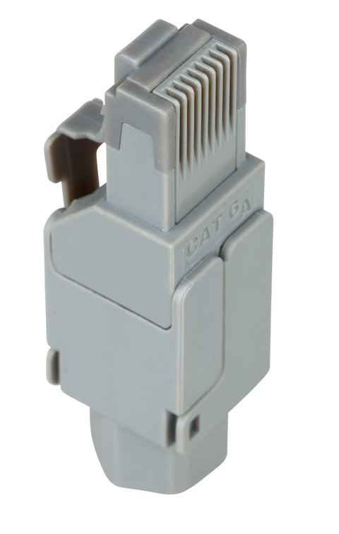 Conector UTP RJ45G Cat.6a instalare pe site