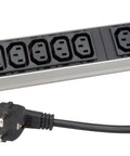 PDU IT Meter cu contor de energie,12xC13,19",1UH,aluminiu