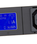 PDU IT Meter cu contor de energie,12xC13,19",1UH,aluminiu