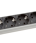 PDU IT Meter cu contor energie, 8xSchuko,19",1UH,aluminiu