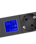 PDU IT Meter cu contor energie, 8xSchuko,19",1UH,aluminiu