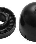 Capac polietilenă cu intrare cablu pt. catarg D50/60mm,negru