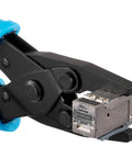 Parallel Plier for closing of S-JACK housing and