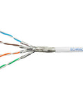 Cablu S/FTP Cat.7 4x2xAWG23/1 1000MHz,LS0H,Dca,40%,alb