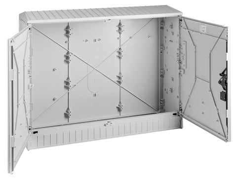 Cable management enclosure Series J, 2 doors, size 2