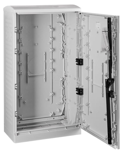 Cable management enclosure Series J, dotted, 1 door, size 0