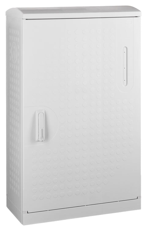 Cable management enclosure Series J, dotted, 1 door, size 1