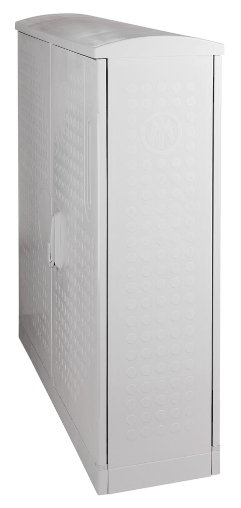 Cable management enclosure Series J, dotted, 2 doors, size 2