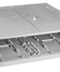 Cable management enclosure Series J, dotted, 2 doors, size 2