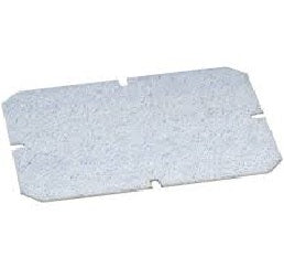 Contrapanou din oţel galvanizat, 155x140x1,5mm
