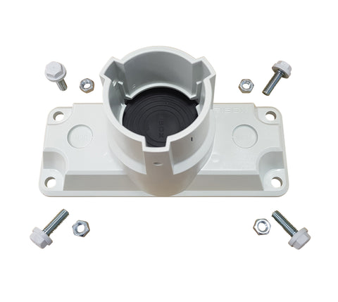 Flanşă cu element de preluare cabluri, măr. 2, 1x30-60mm