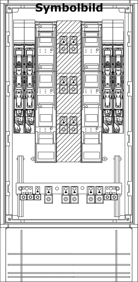 cable distribution cabinet UP 2NHS00/185-3NHS2/3