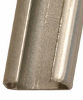 Şină metalică C fără decupaje, 2000x21x8,5mm (LxlxÎ)