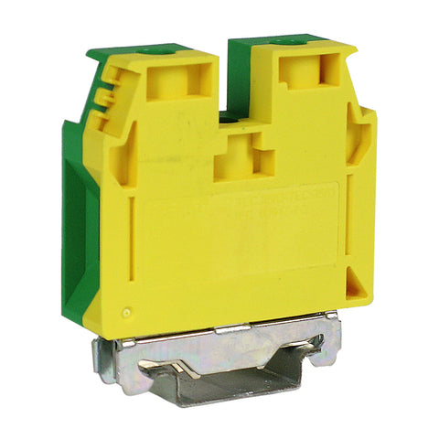 Clemă de împământare TEC.35, galben/verde