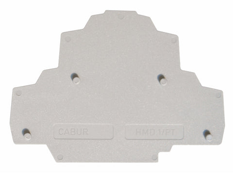 Element terminal pentru cleme tip HMD.2N, gri