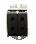 Clemă dublă Al-Cu,1 p. negru, 50mmp / 35mmp cu pin