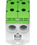 Clemă dublă Al-Cu,1 p. verde, 95mmp / 70mmp cu pin