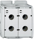Clemă dublă (2*1p) Al-Cu, gri, 300mmp / 240mmp cu pin