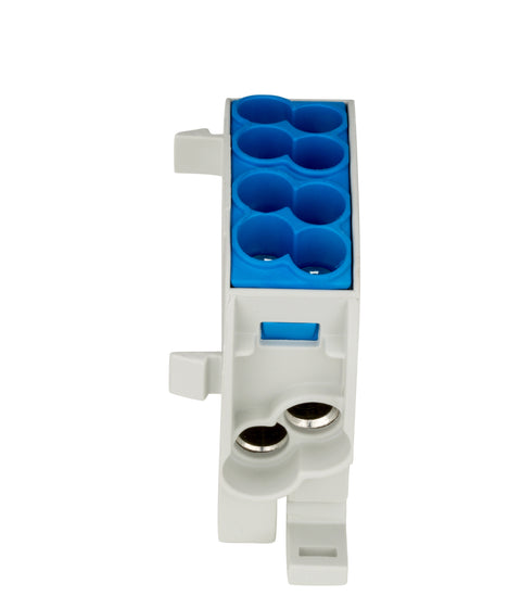 Clemă de derivaţie Cu-Al, 25mmp, 1p. izolată-albastră