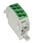 Clemă de derivaţie Cu-Al, 25mmp, 1p. izolată-galben/verde