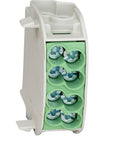 Clemă de derivaţie Cu-Al, 25mmp, 1p. izolată-galben/verde