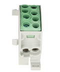 Clemă de derivaţie Cu-Al, 35mmp, 1p. izolată-galben/verde