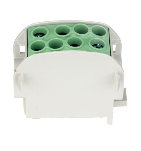 Clemă de derivaţie Cu-Al, 35mmp, 1p. izolată-galben/verde