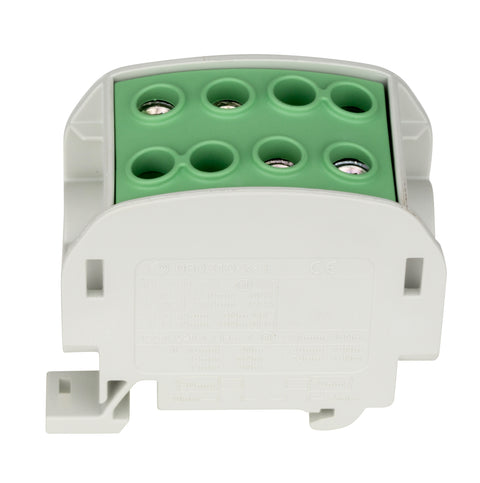 Clemă de derivaţie Cu-Al, 70mmp, 1p. izolată-galben/verde