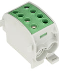 Clemă de derivaţie Cu-Al, 70mmp, 1p. izolată-galben/verde